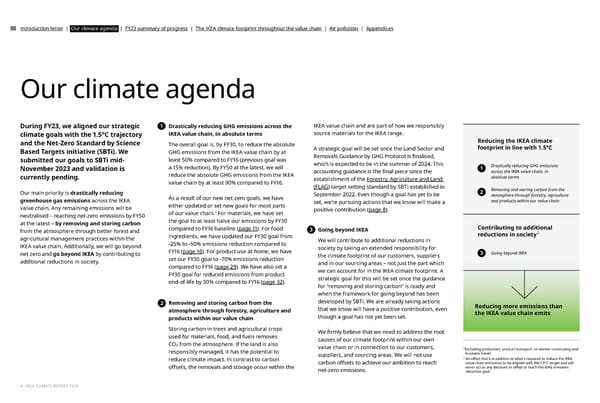 IKEA CLIMATE Report FY23 - Page 4