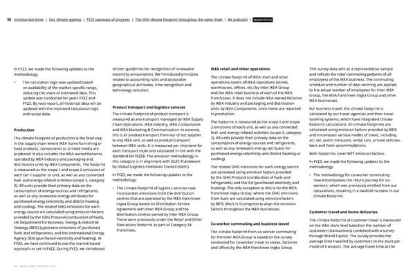 IKEA CLIMATE Report FY23 - Page 39