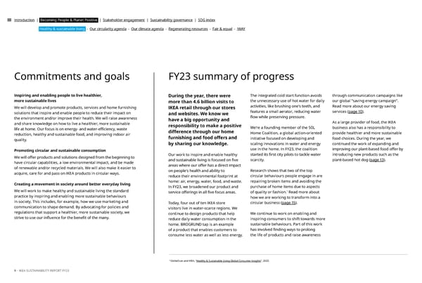 IKEA ESG FY23 Report - Page 9