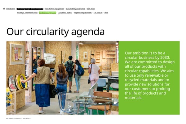 IKEA ESG FY23 Report - Page 15