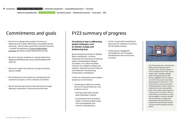 IKEA ESG FY23 Report - Page 17