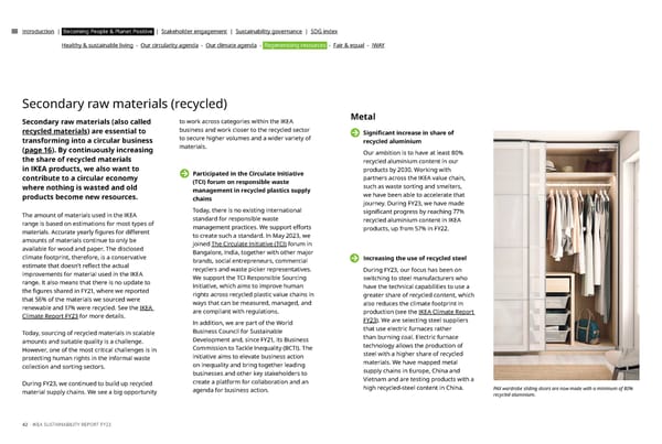 IKEA ESG FY23 Report - Page 42