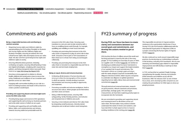 IKEA ESG FY23 Report - Page 47