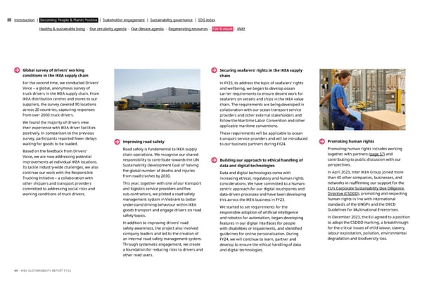 IKEA ESG FY23 Report - Page 49